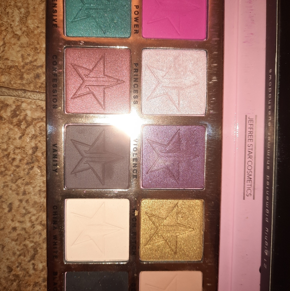 Jeffrey star beauty killer palette